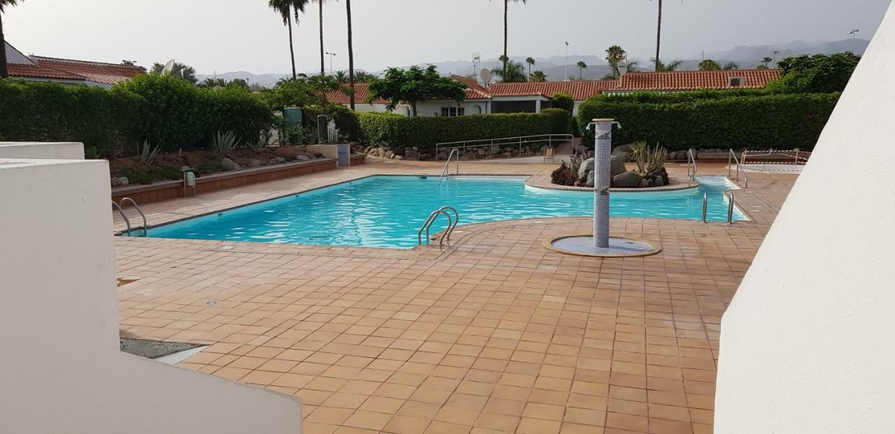 Pool & Wifi Free Shared Flat Private Room By Ocean Park Maspalomas  Dış mekan fotoğraf